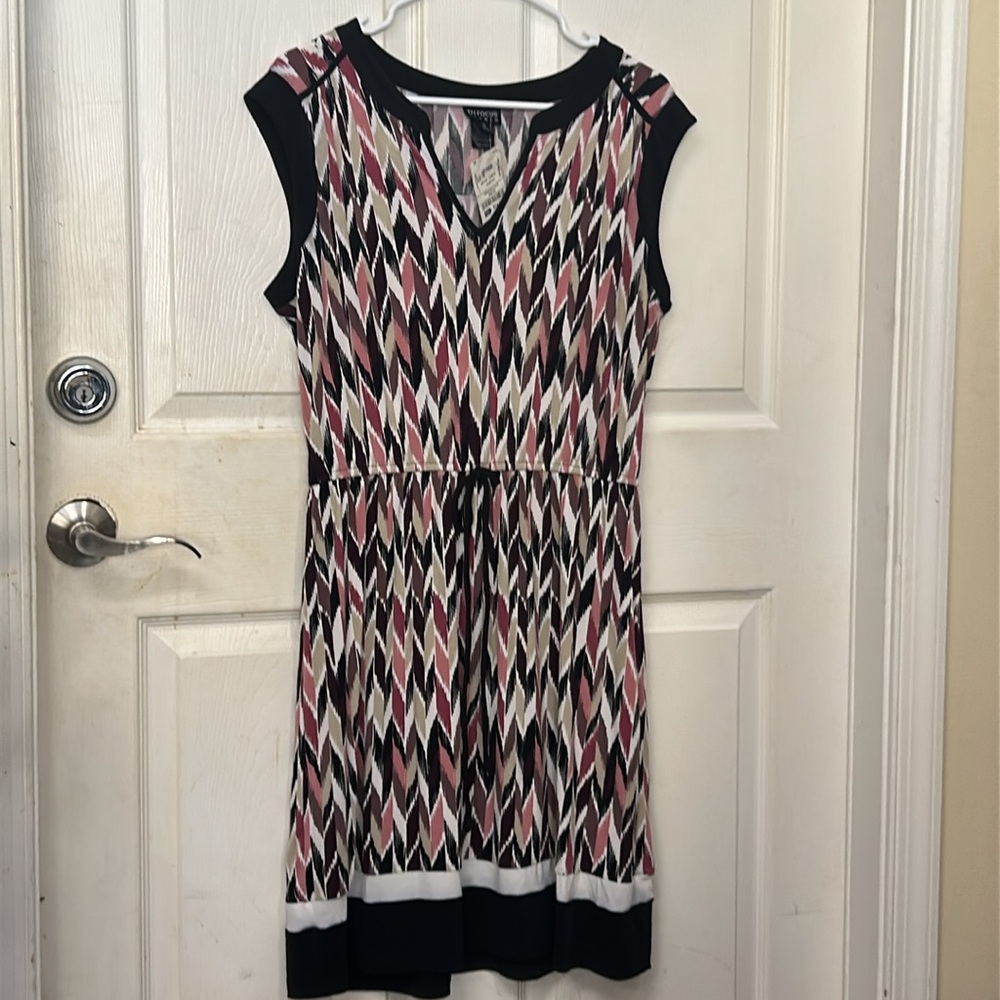 NWT Enfocus Studio Women’s Zigzag Dress 14